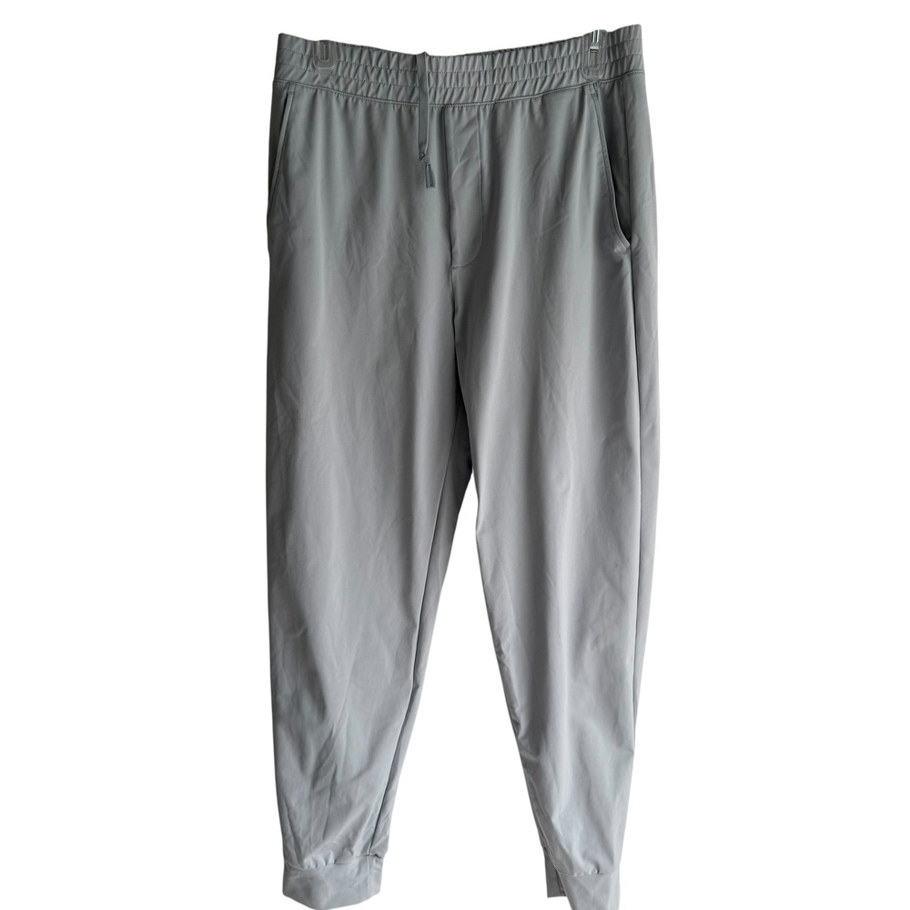 UNIQLO Ultra Stretch Active Light Gray Mens Jogger Activewear Pants, M